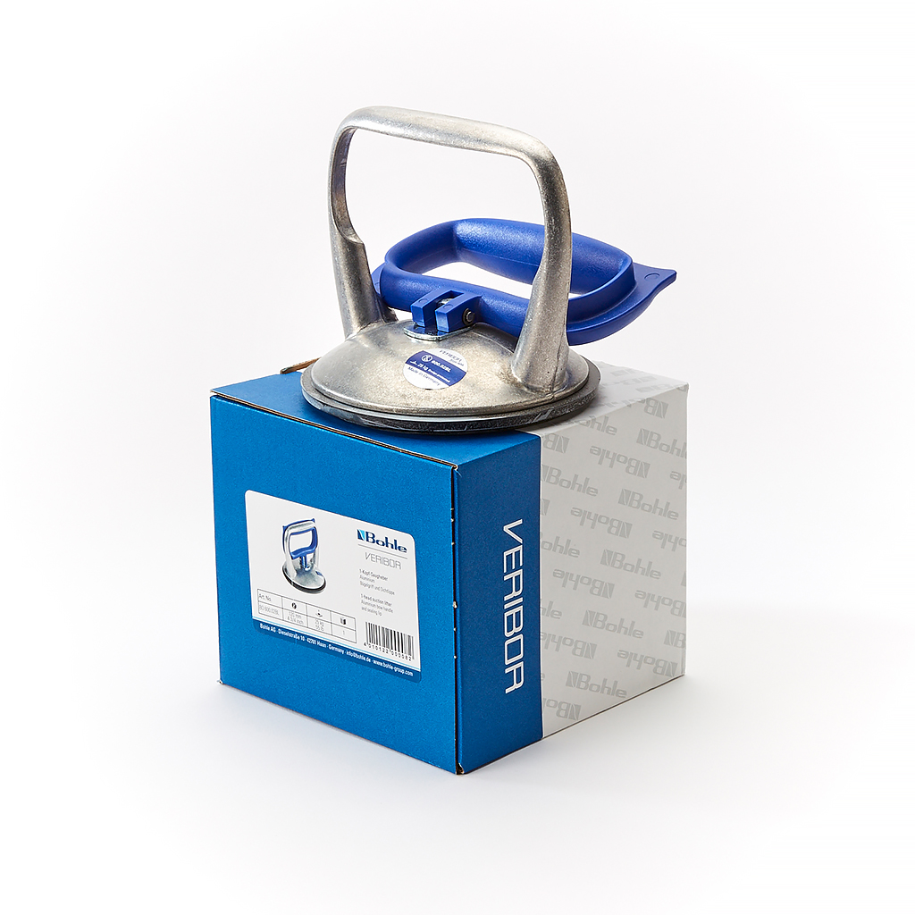 Veribor Single-Cup Aluminium Suction Lifting Tool – BO 600.02BL 25 kg capacity