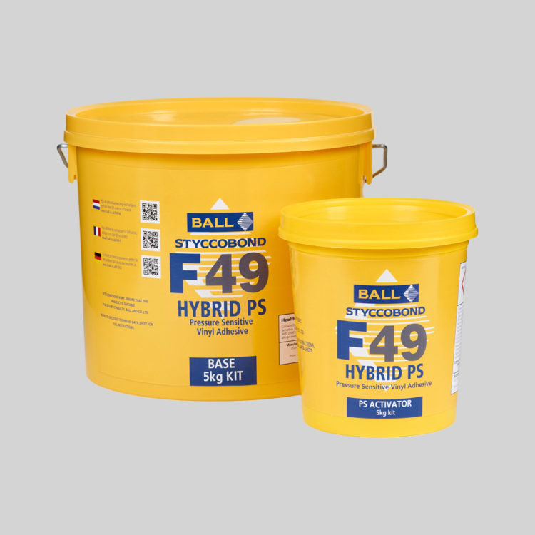 Styccobond F49 Hybrid PS Temperature Tolerant Pressure Sensitive Vinyl Adhesive 2KG