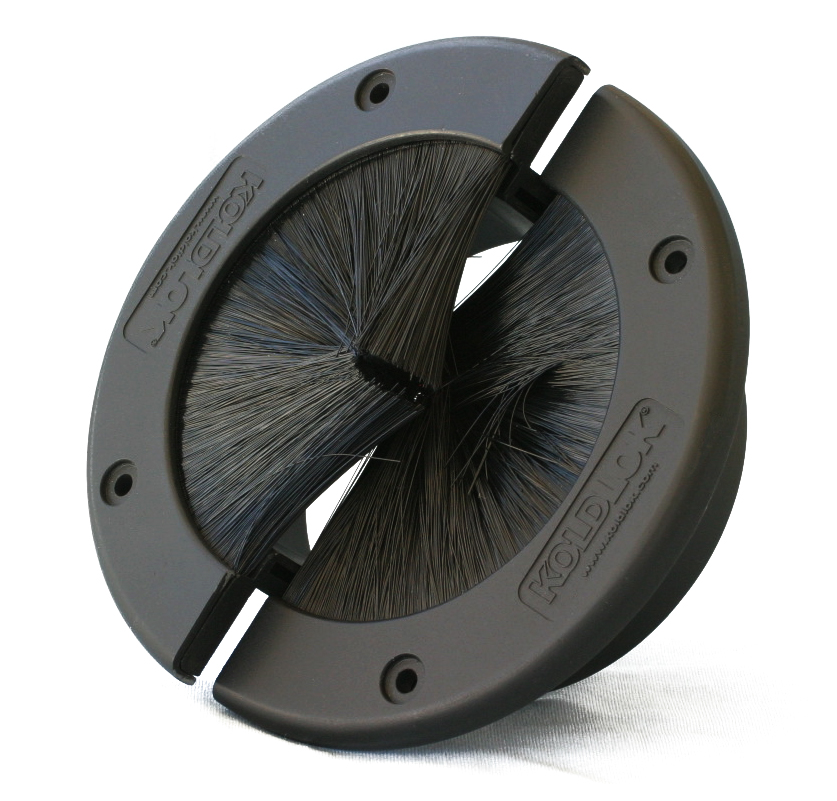 KoldLok 4-inch Circular Integral Brush Seal Cable Entry / Grommet 46-40001