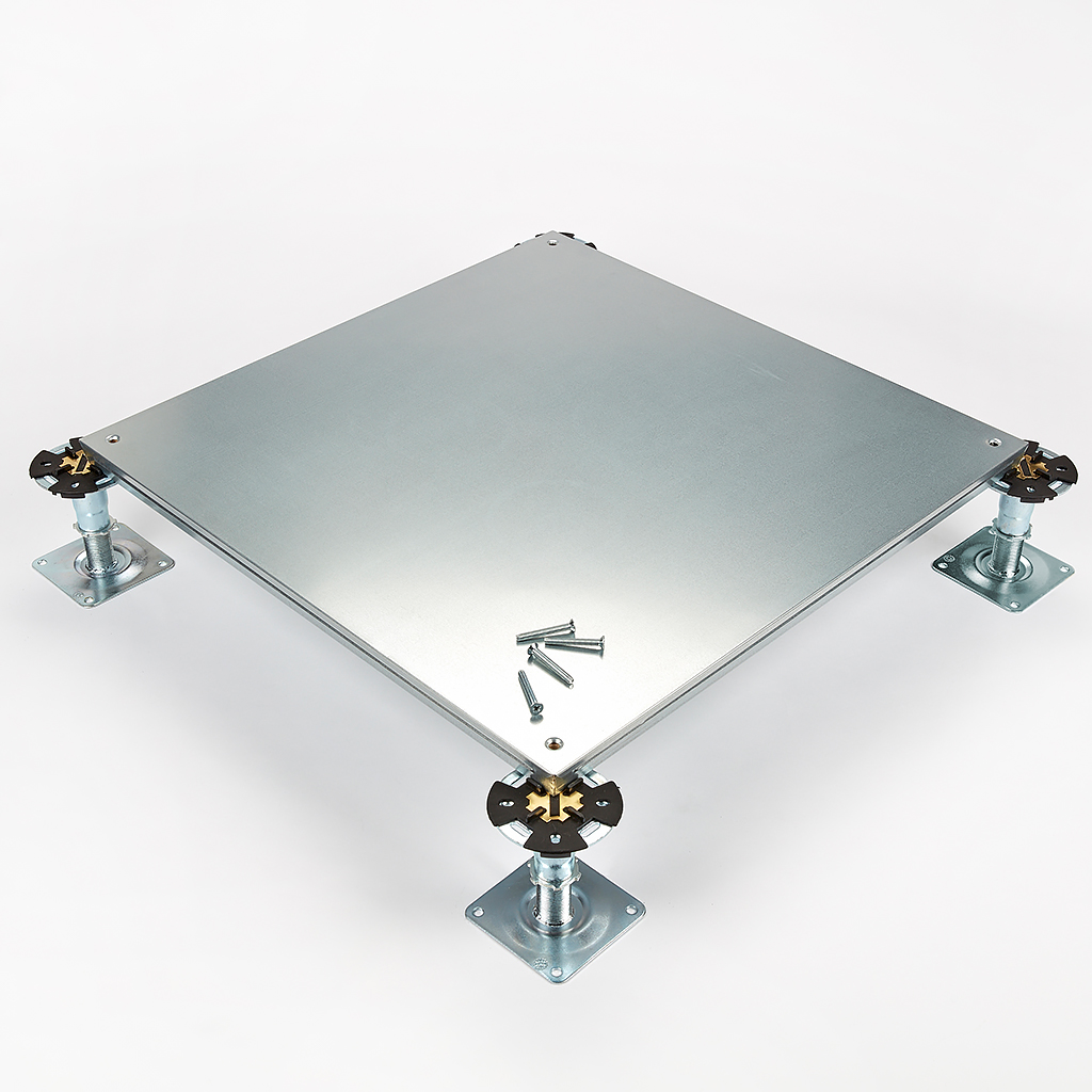 Metalfloor Screw-Down -  Steel Encapsulated Access Floor Panel - 600 x 600 x 31 mm - BSEN / 3 - MFP.005/SD