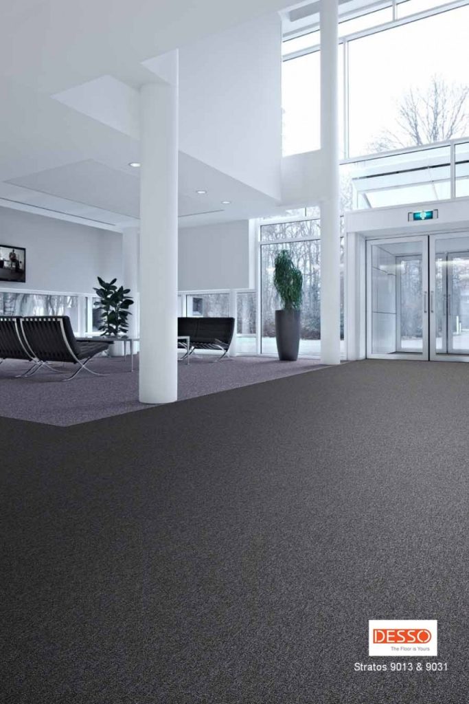 Desso Stratos – A138-9955 – Solution Dyed Tufted Loop Pile – Heavy Contract / Commercial Use – 20 Tiles per box / 5m2