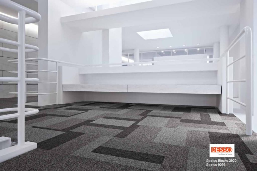 Desso Stratos – A138-9930 – Solution Dyed Tufted Loop Pile – Heavy Contract / Commercial Use – 20 Tiles per box / 5m2