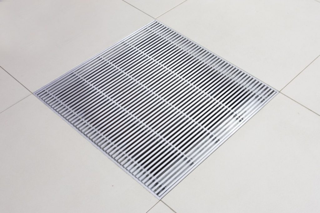 Metalfloor Aluminium Access Floor Grille – 599 x 599 mm PSA Extra Heavy Grade / Without Damper