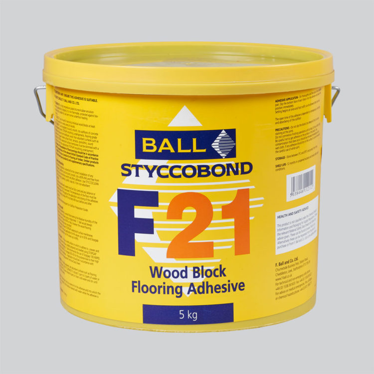Styccobond F21 Wood Block Flooring Adhesive 5kg 5m2 - DISCONTINUED