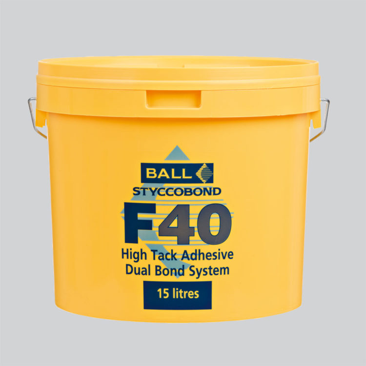 Styccobond F40 High Tack Adhesive - Dual Bond System 5 LITRE DISCONTINUED