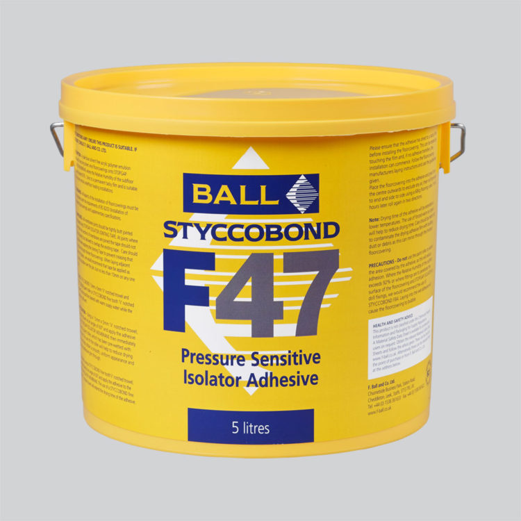 Styccobond F47 Pressure Sensitive Adhesive for use with Isolator Membrane  15 LITRE