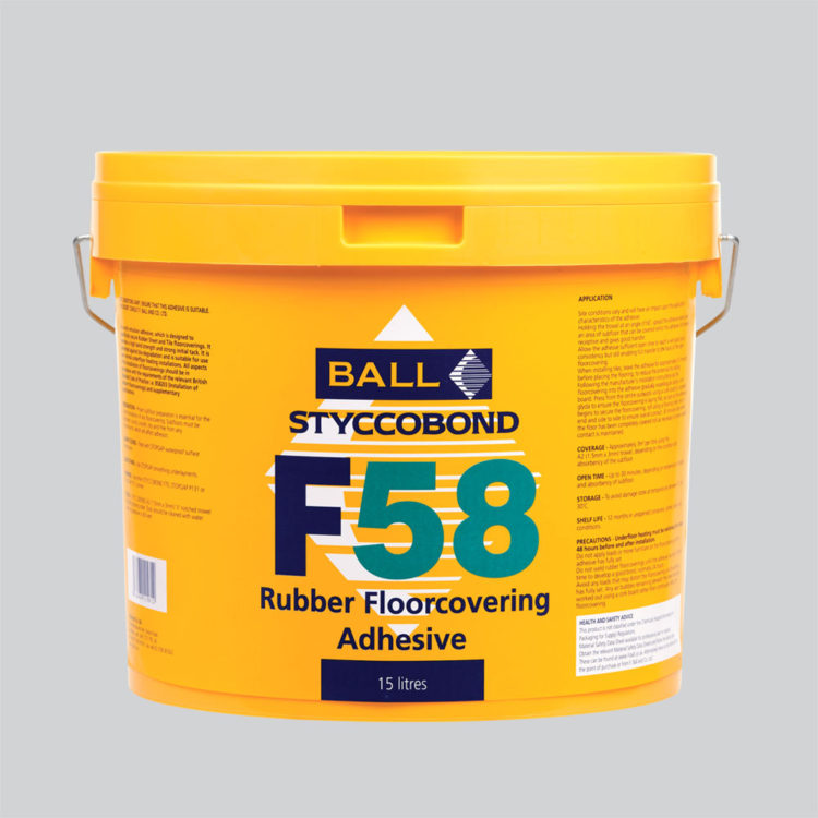 Styccobond F58 Rubber Flooring Adhesive 5 LITRE - DISCONTINUED