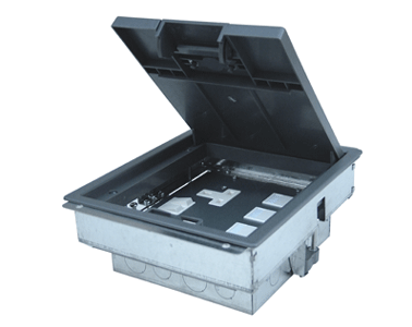 Metalfloor 2 Compartment Floor Box - MFB.002